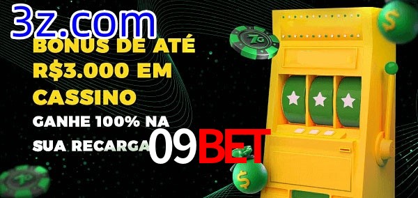 09Bet melhor bônus de depósito