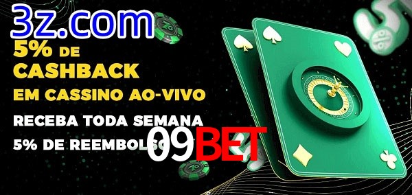 Promoções do cassino ao Vivo 09Bet